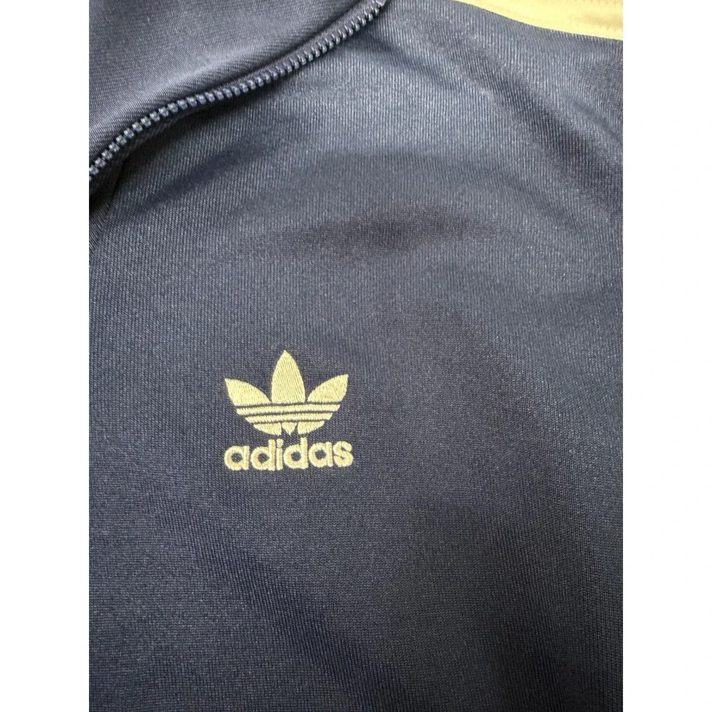Adidas‎ Originals Funnelneck TT Track Top Night Indigo Navy IZ4805 Mens Size S